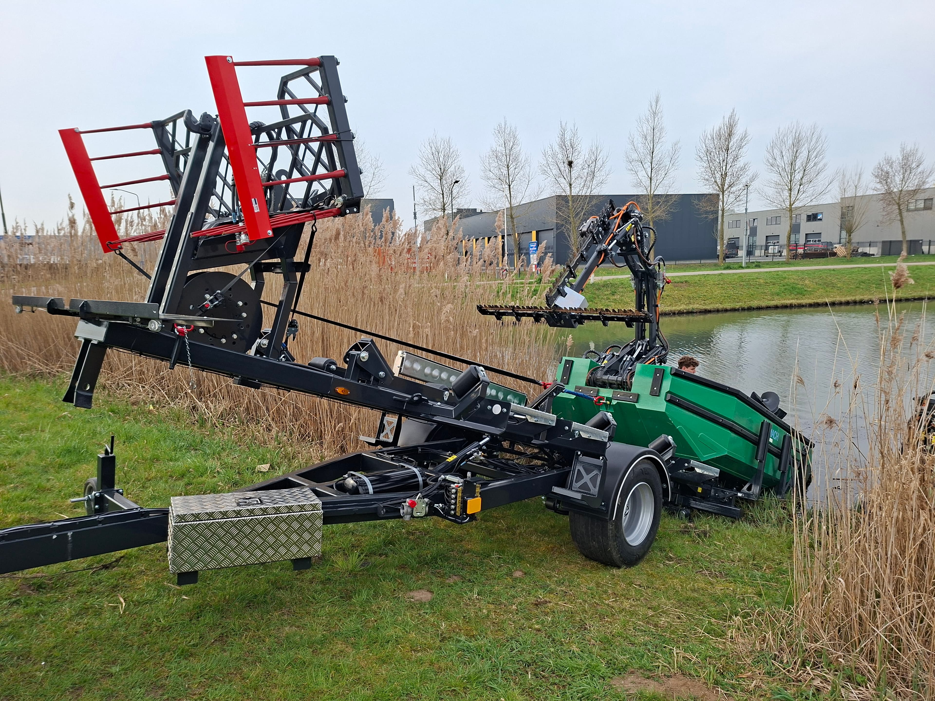 Hydraulische klapplank