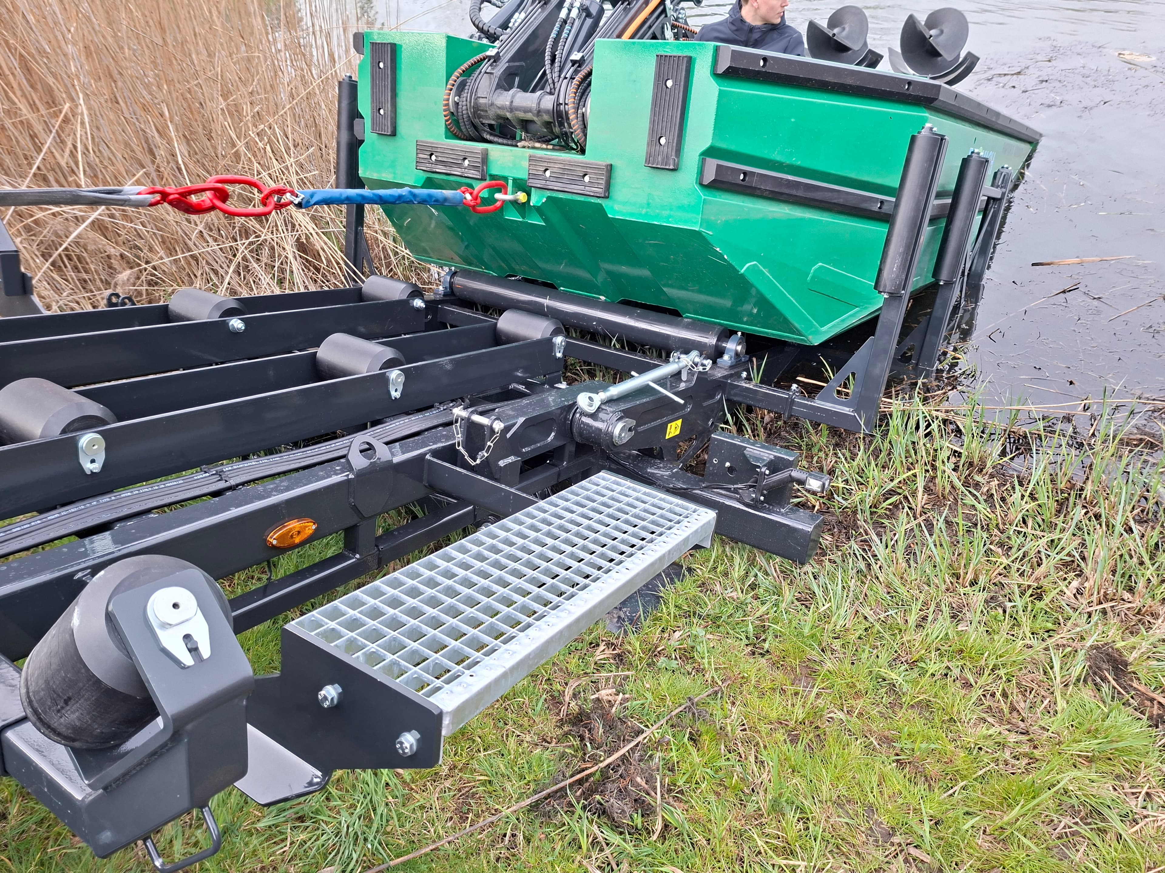 Tyndall Trailer achteraanzicht